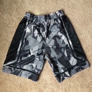 Kylie Irving Nike Black & White Basketball Shorts
